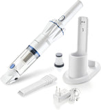 Genius Invictus One Handheld Vacuum Cleaner, Stainless Steel, White ( As seen on TV )