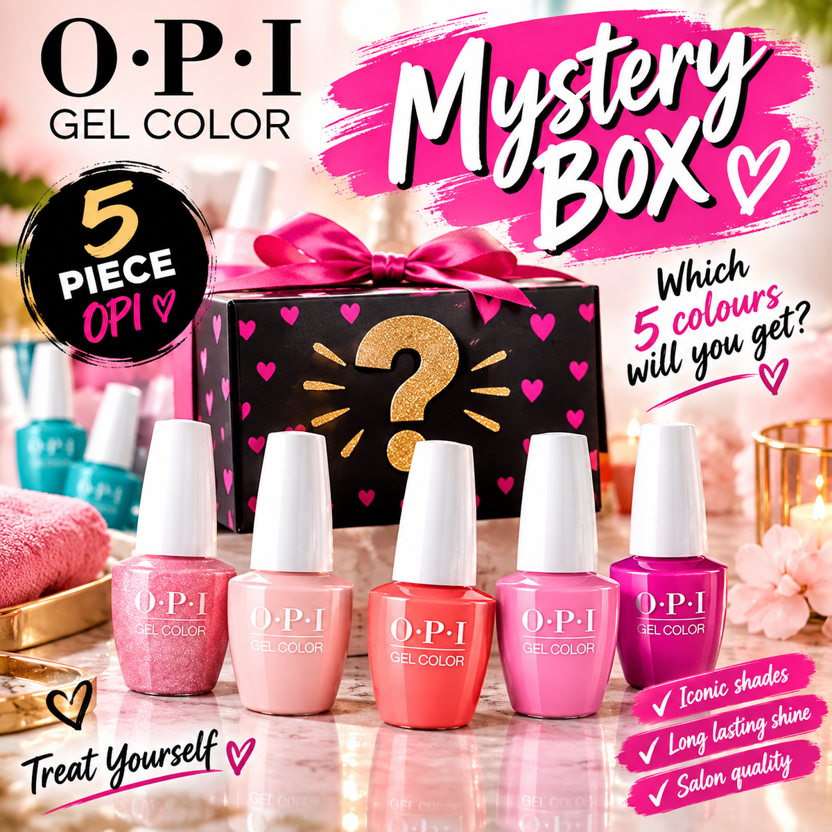 5x OPI Mystery box (Approx £75 value)