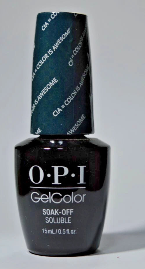 OPI GEL COLOR 15ml Genuine LED cured Nail Varnish - Many shades