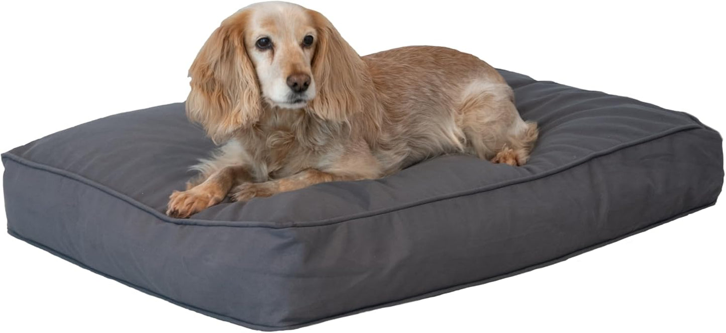 Anti Anxiety 100% Organic Cotton Dog Bed Calming Pet Bed, Small Medium or Large Mattress Pad