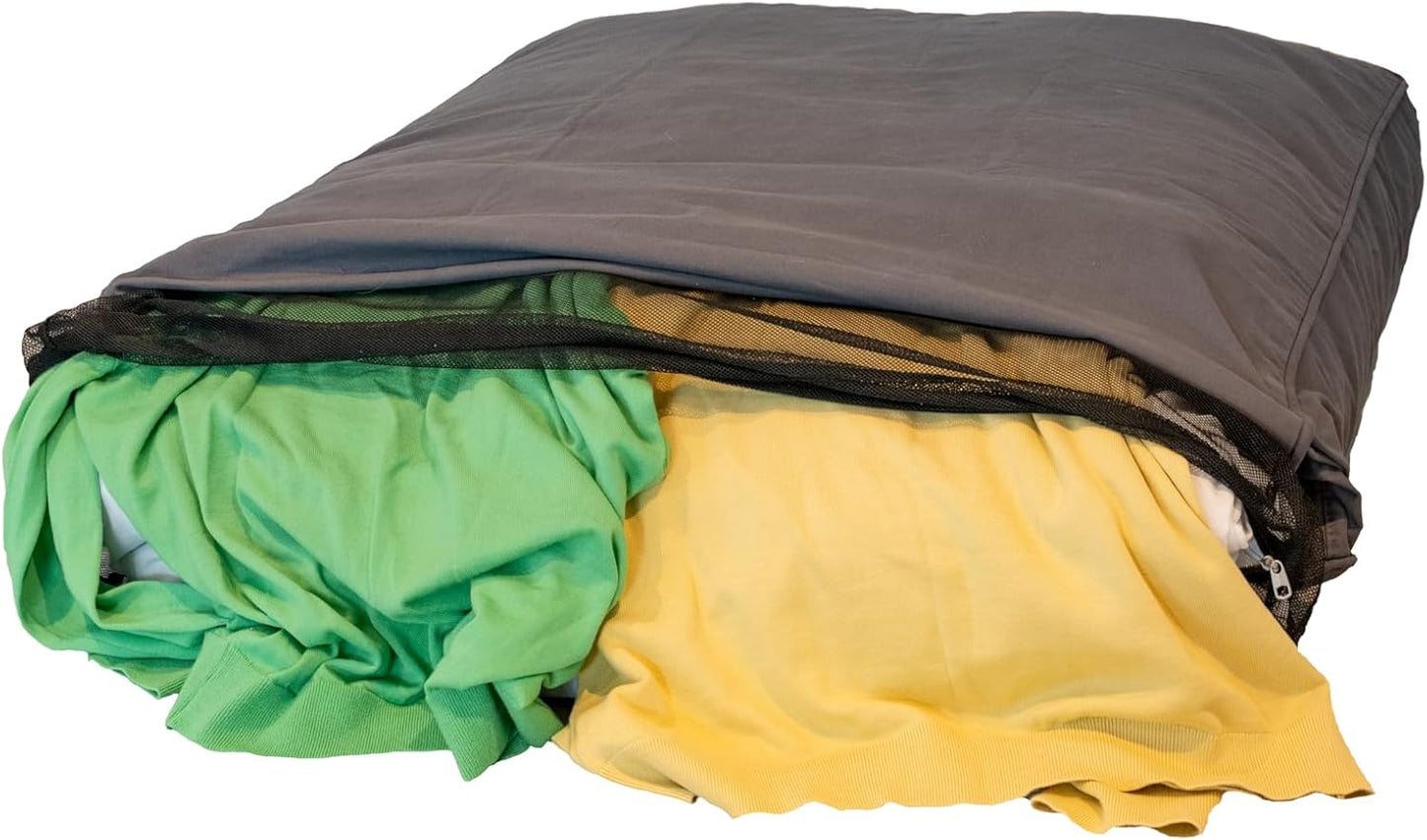 Anti Anxiety 100% Organic Cotton Dog Bed Calming Pet Bed, Small Medium or Large Mattress Pad