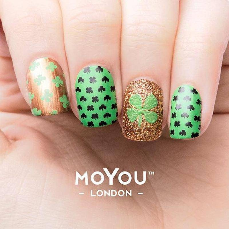 MoYou Stamping Plate Polish Lacquer Stamp Mats Glitter Top Coat Gifts Etc