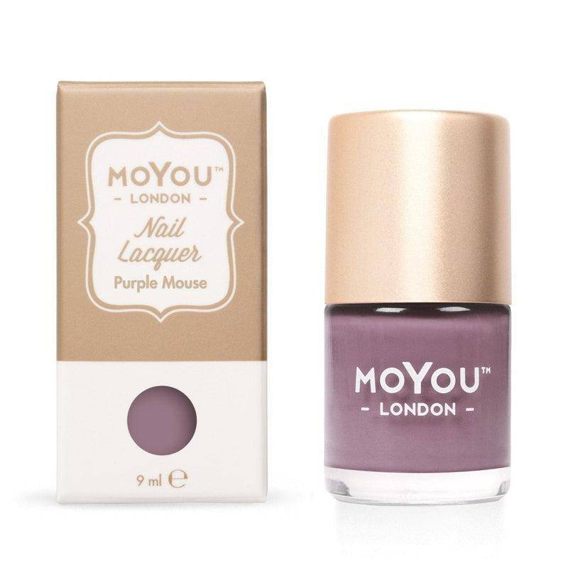 MoYou Stamping Plate Polish Lacquer Stamp Mats Glitter Top Coat Gifts Etc