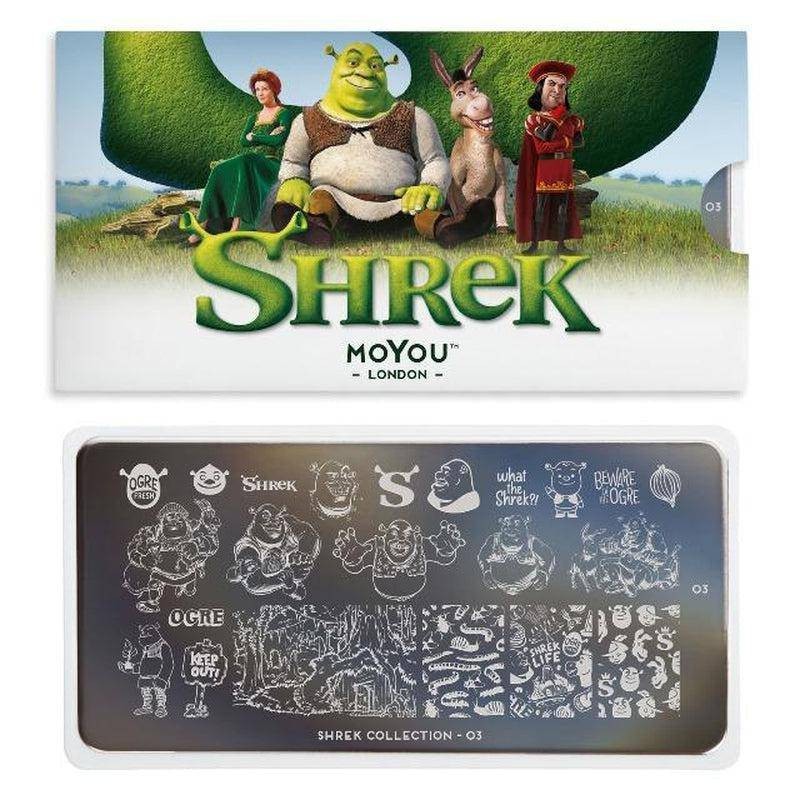 MoYou Stamping Plate Polish Lacquer Stamp Mats Glitter Top Coat Gifts Etc