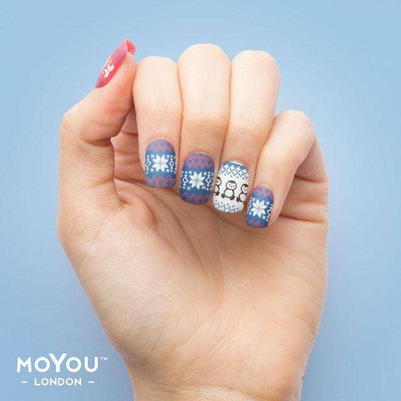 MoYou Stamping Plate Polish Lacquer Stamp Mats Glitter Top Coat Gifts Etc