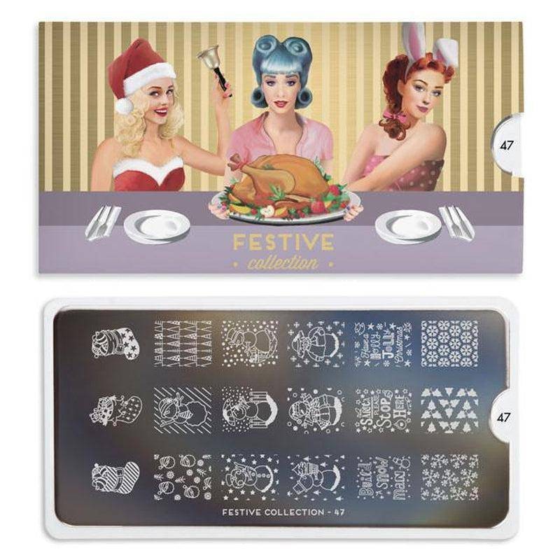 MoYou Stamping Plate Polish Lacquer Stamp Mats Glitter Top Coat Gifts Etc