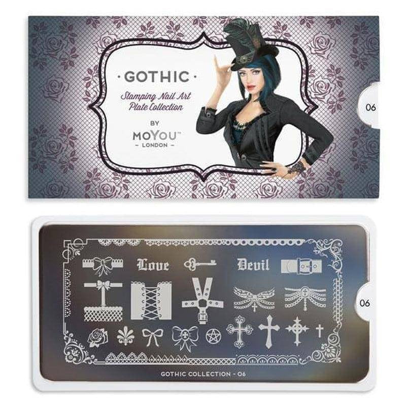 MoYou Stamping Plate Polish Lacquer Stamp Mats Glitter Top Coat Gifts Etc