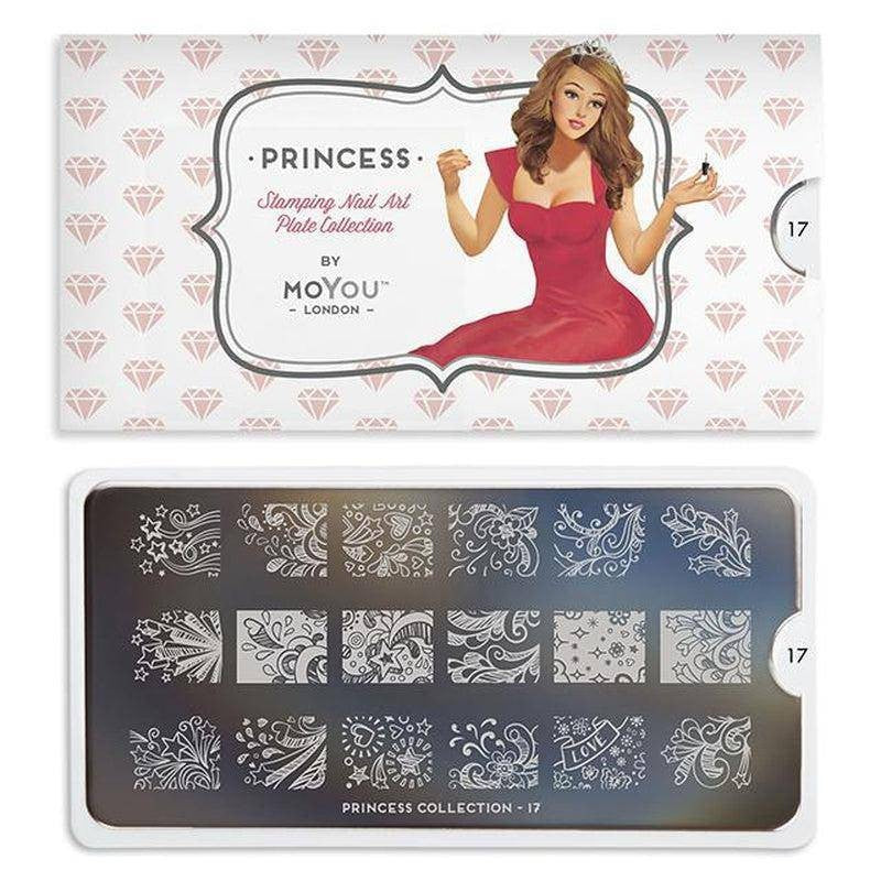 MoYou Stamping Plate Polish Lacquer Stamp Mats Glitter Top Coat Gifts Etc