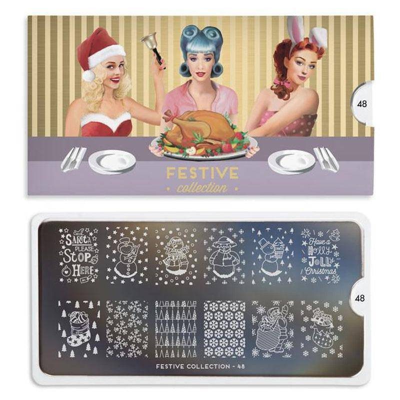 MoYou Stamping Plate Polish Lacquer Stamp Mats Glitter Top Coat Gifts Etc