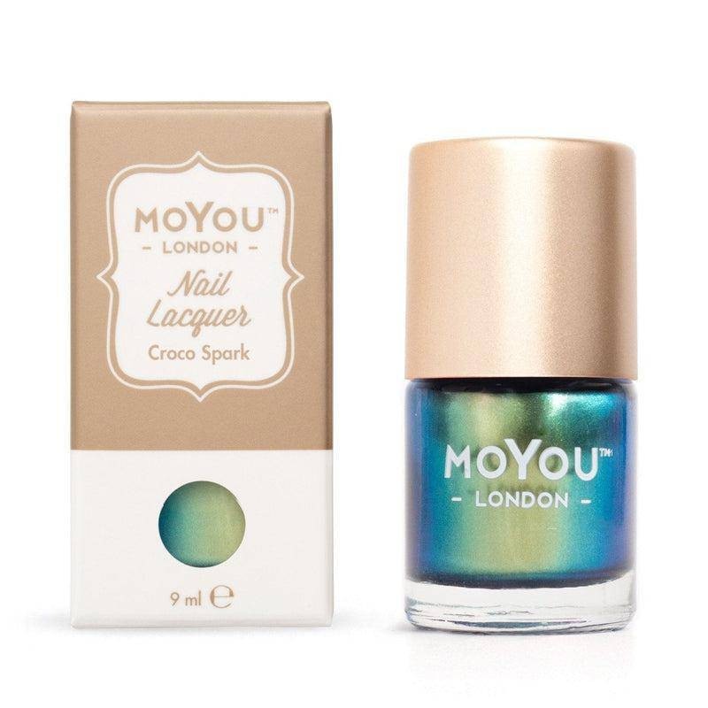 MoYou Stamping Plate Polish Lacquer Stamp Mats Glitter Top Coat Gifts Etc