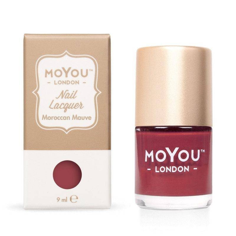 MoYou Stamping Plate Polish Lacquer Stamp Mats Glitter Top Coat Gifts Etc