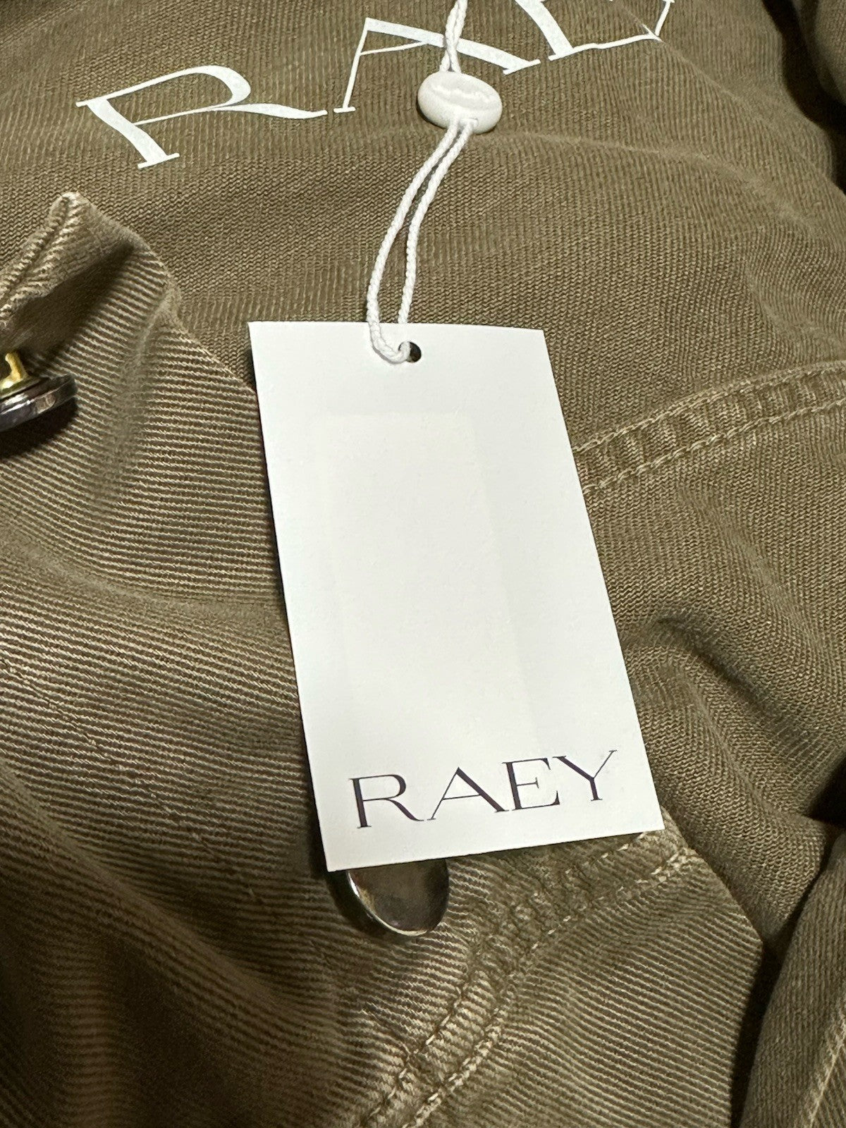 RAEY JK3357 Denim Jacket Brown Ladies Oversized Jacket ALL SIZES RRP £250