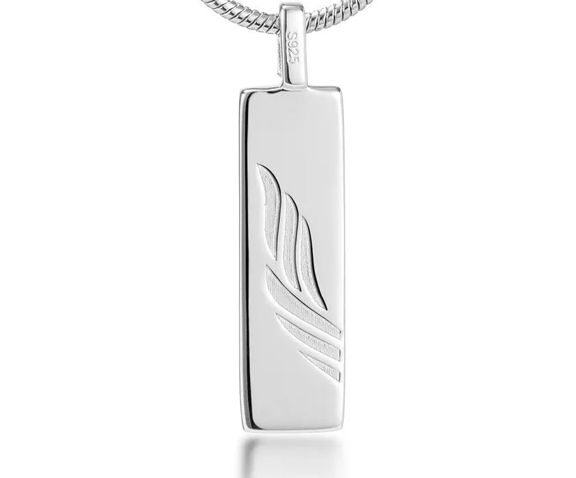 MENS NECKLACE PENDANT (925 STERLING SILVER, 18K GOLD OR GUN METAL) SNAKE CHAIN