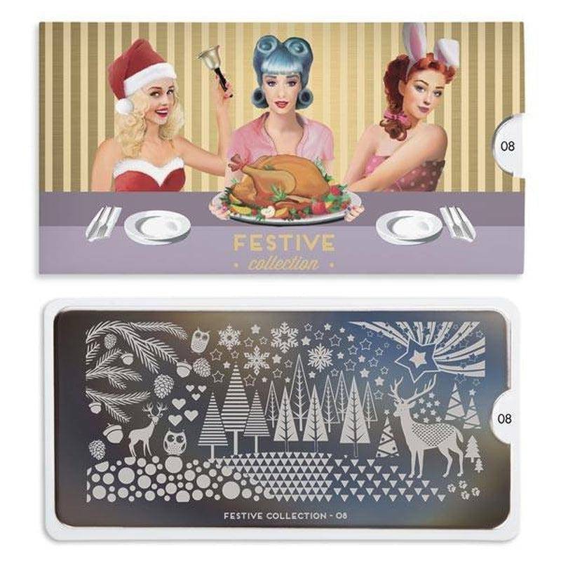MoYou Stamping Plate Polish Lacquer Stamp Mats Glitter Top Coat Gifts Etc