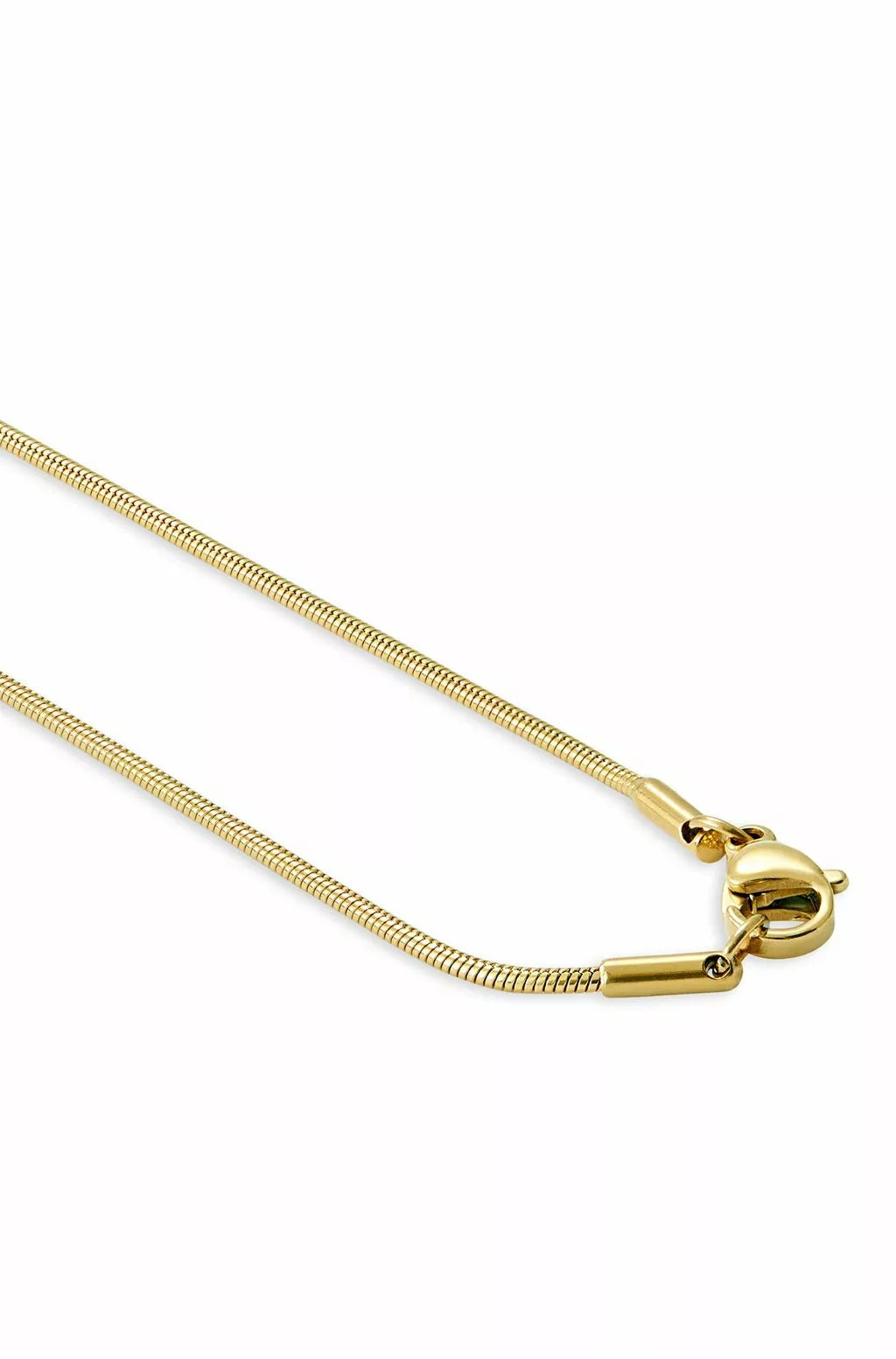 MENS NECKLACE PENDANT (925 STERLING SILVER, 18K GOLD OR GUN METAL) SNAKE CHAIN
