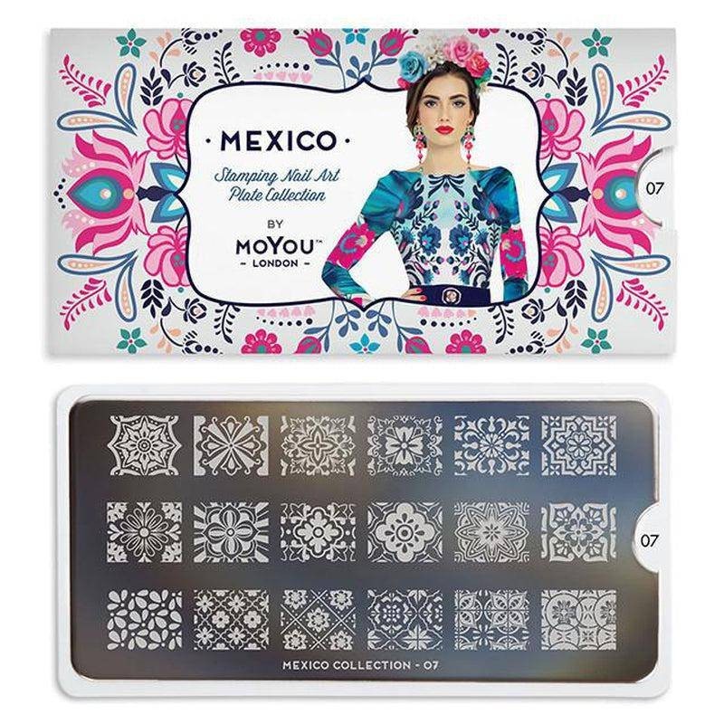 MoYou Stamping Plate Polish Lacquer Stamp Mats Glitter Top Coat Gifts Etc