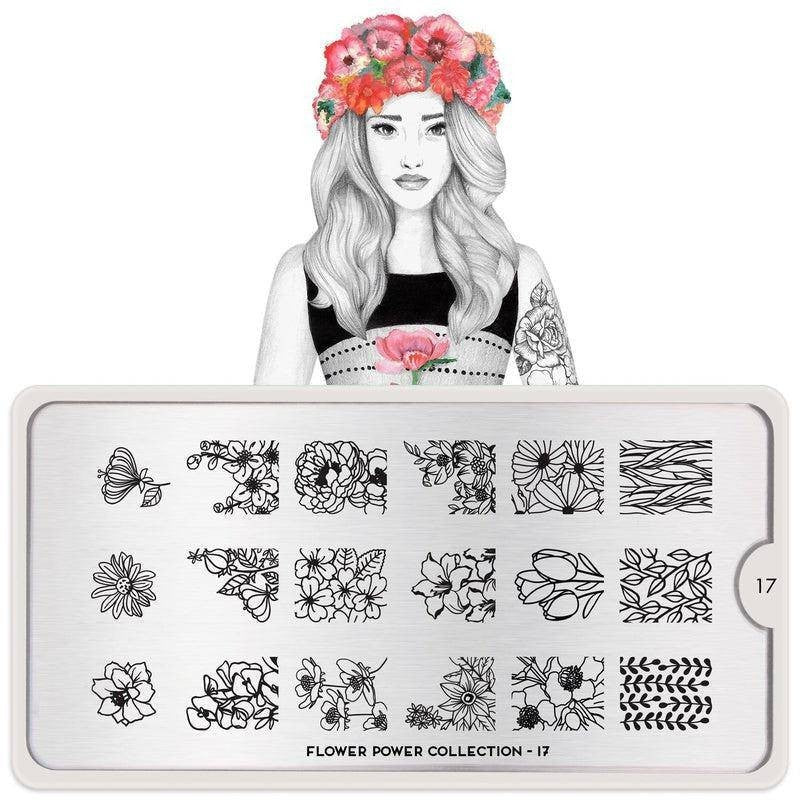 MoYou Stamping Plate Polish Lacquer Stamp Mats Glitter Top Coat Gifts Etc