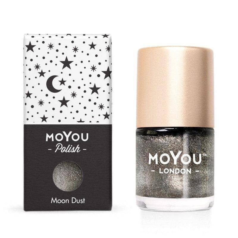 MoYou Stamping Plate Polish Lacquer Stamp Mats Glitter Top Coat Gifts Etc