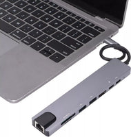 USB C Hub for MacBook, USB-C Hub 8-in-2, 2 HDMI 4K 60Hz, 2 USB A Data Ports microSD USB C Hub for MacBook, USB-C Hub 8-in-2, 2 HDMI 4K 60Hz, 2 USB A Data Ports microSD