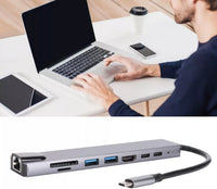 USB C Hub for MacBook, USB-C Hub 8-in-2, 2 HDMI 4K 60Hz, USB C, 2 USB A USB C Hub for MacBook, USB-C Hub 8-in-2, 2 HDMI 4K 60Hz, USB C, 2 USB A