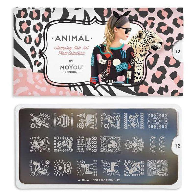 MoYou Stamping Plate Polish Lacquer Stamp Mats Glitter Top Coat Gifts Etc