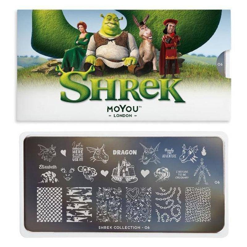 MoYou Stamping Plate Polish Lacquer Stamp Mats Glitter Top Coat Gifts Etc