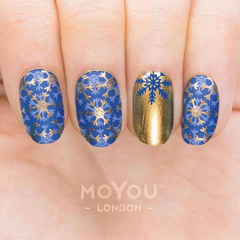 MoYou Stamping Plate Polish Lacquer Stamp Mats Glitter Top Coat Gifts Etc