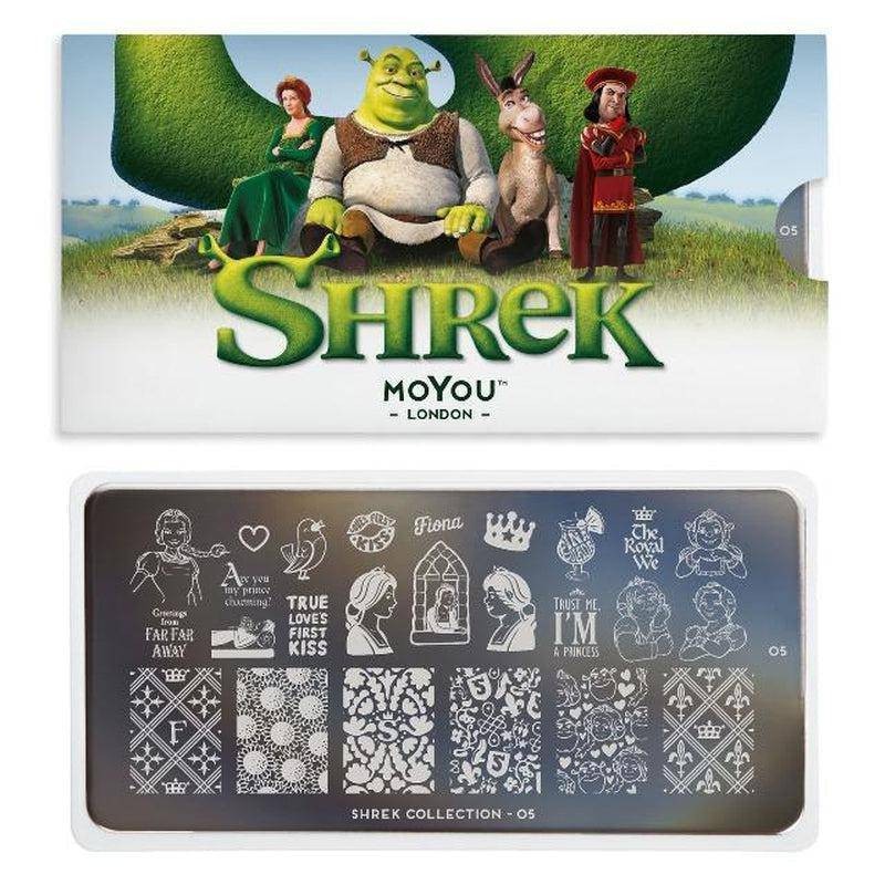 MoYou Stamping Plate Polish Lacquer Stamp Mats Glitter Top Coat Gifts Etc