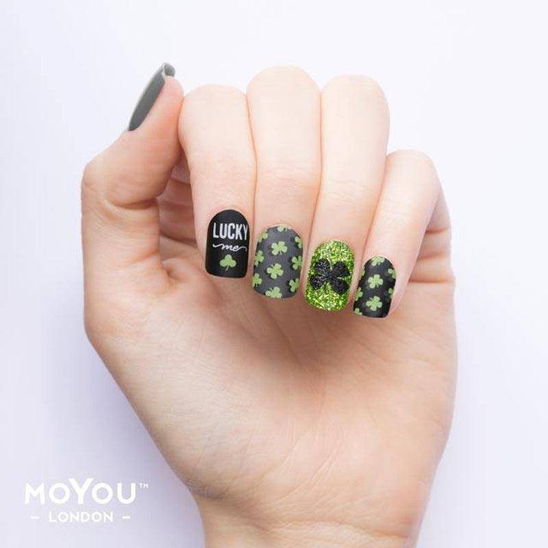 MoYou Stamping Plate Polish Lacquer Stamp Mats Glitter Top Coat Gifts Etc