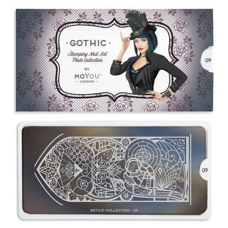 MoYou Stamping Plate Polish Lacquer Stamp Mats Glitter Top Coat Gifts Etc