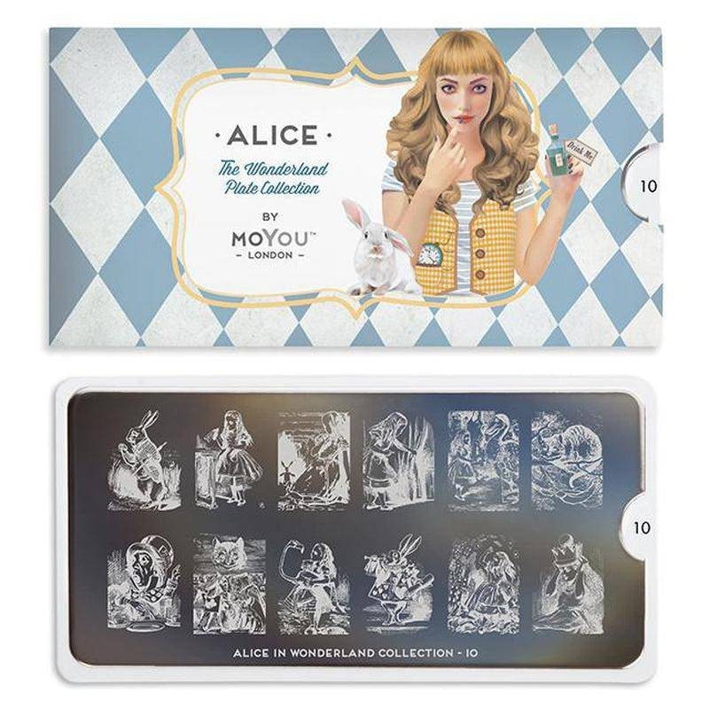 MoYou Stamping Plate Polish Lacquer Stamp Mats Glitter Top Coat Gifts Etc