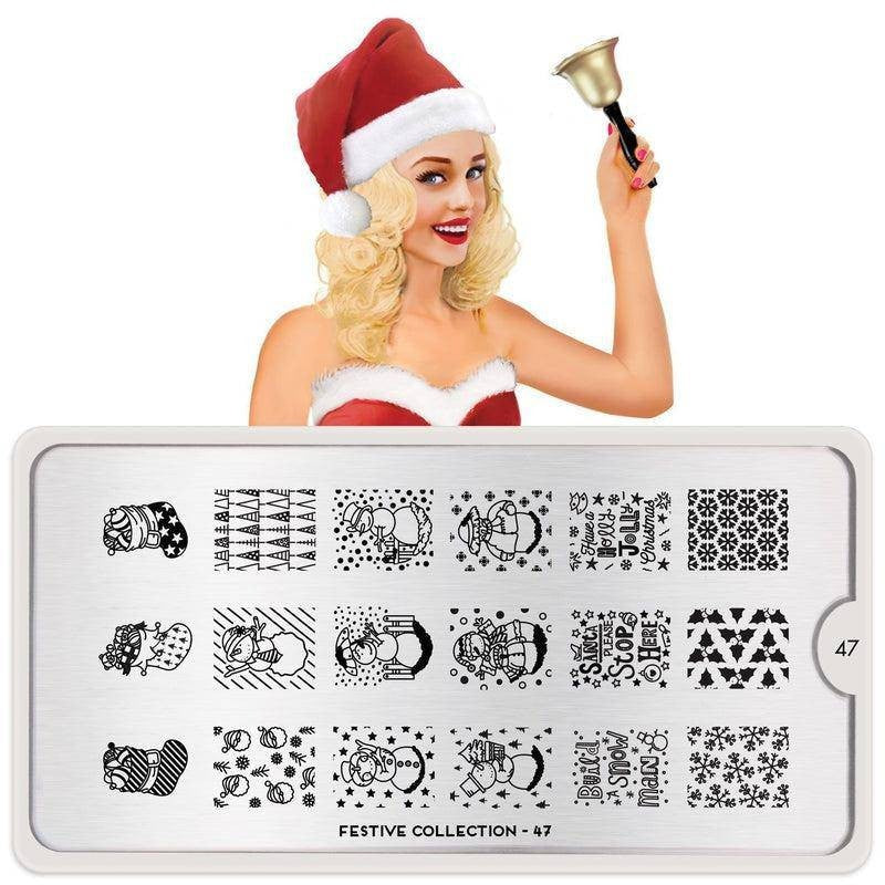 MoYou Stamping Plate Polish Lacquer Stamp Mats Glitter Top Coat Gifts Etc