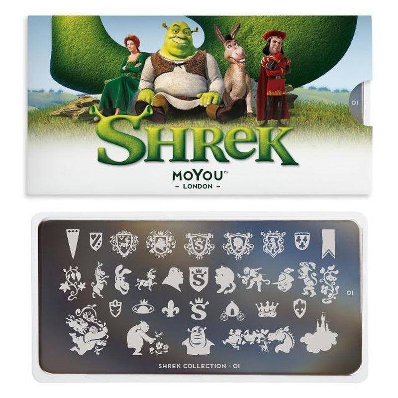 MoYou Stamping Plate Polish Lacquer Stamp Mats Glitter Top Coat Gifts Etc