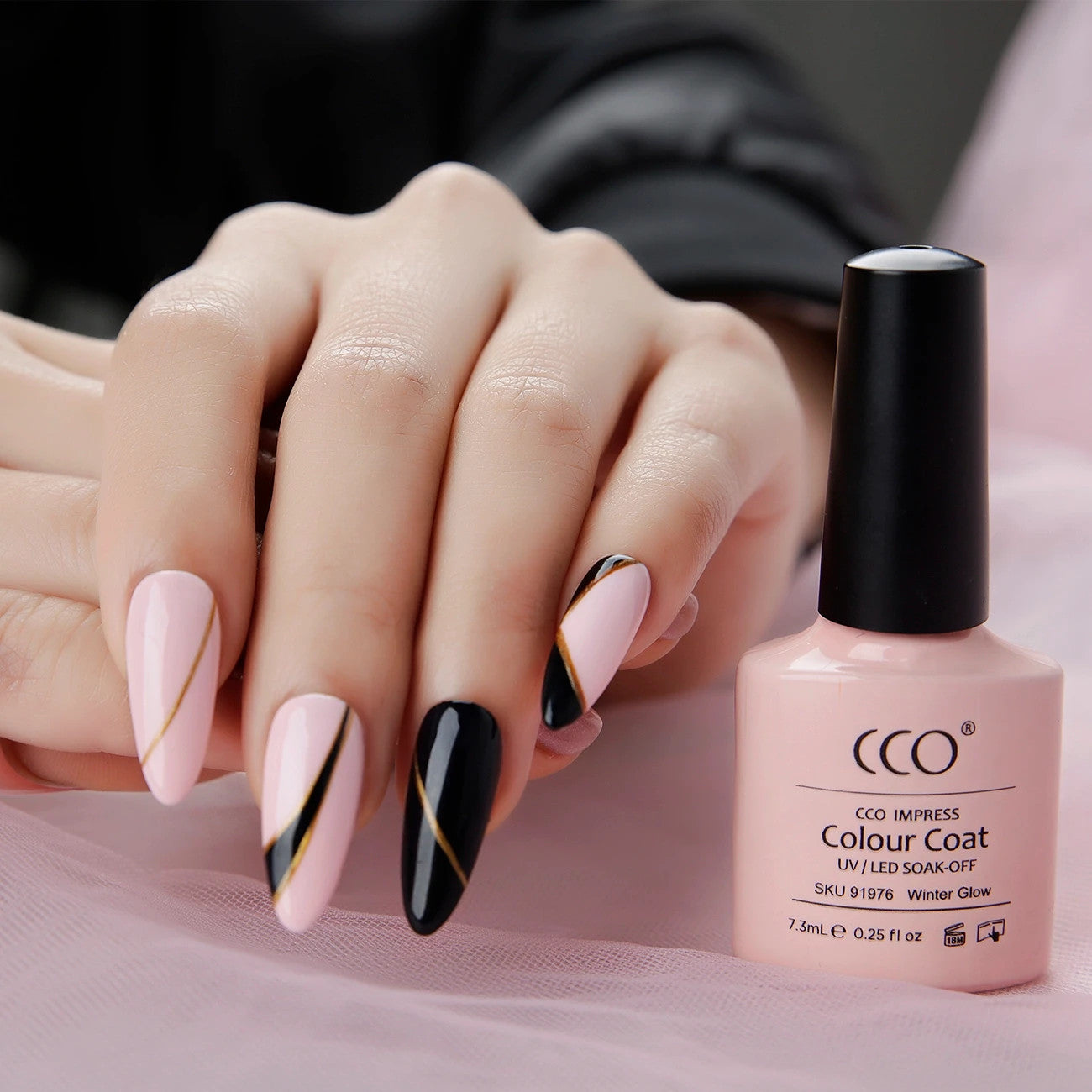 CCO UV Led Soak Off Nail Art Gel Polish Full Colour Top Base Coat 7,3ml Batches