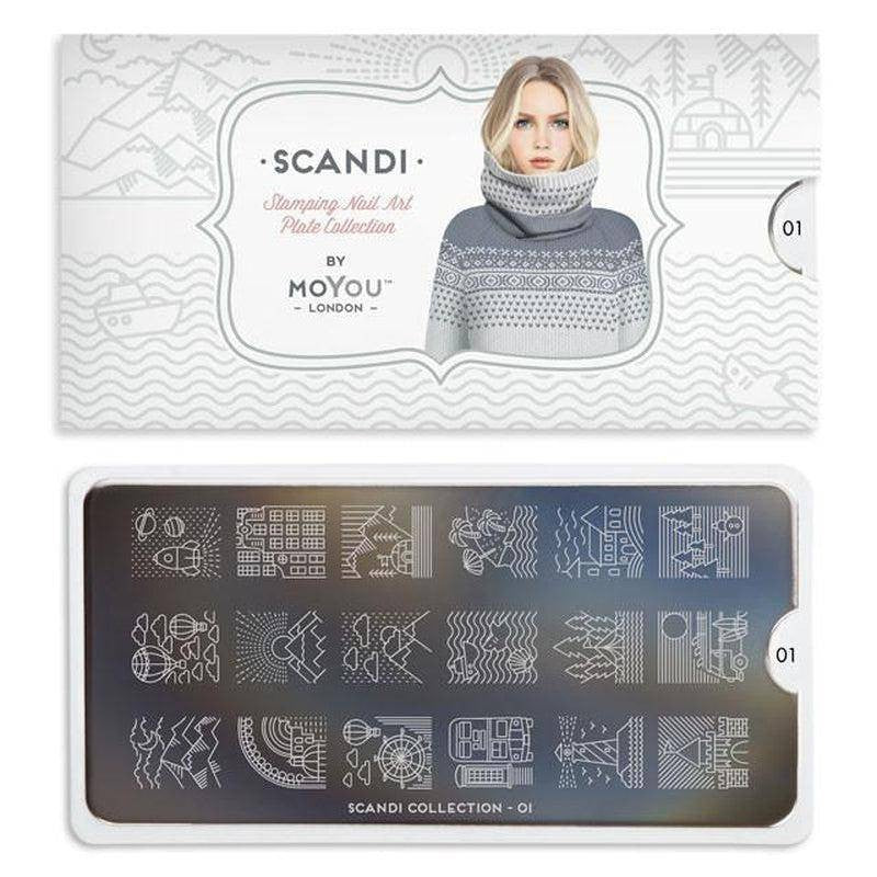 MoYou Stamping Plate Polish Lacquer Stamp Mats Glitter Top Coat Gifts Etc