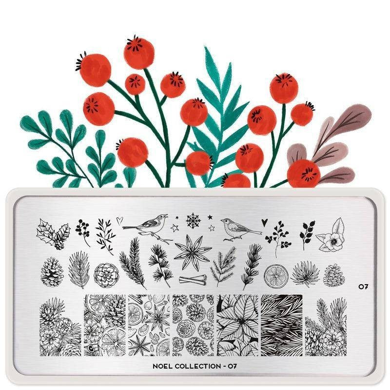 MoYou Stamping Plate Polish Lacquer Stamp Mats Glitter Top Coat Gifts Etc