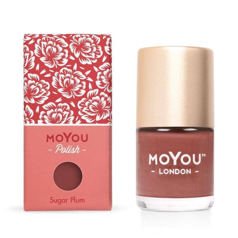 MoYou Stamping Plate Polish Lacquer Stamp Mats Glitter Top Coat Gifts Etc