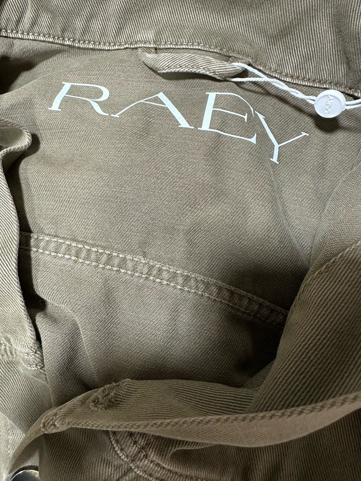RAEY JK3357 Denim Jacket Brown Ladies Oversized Jacket ALL SIZES RRP £250