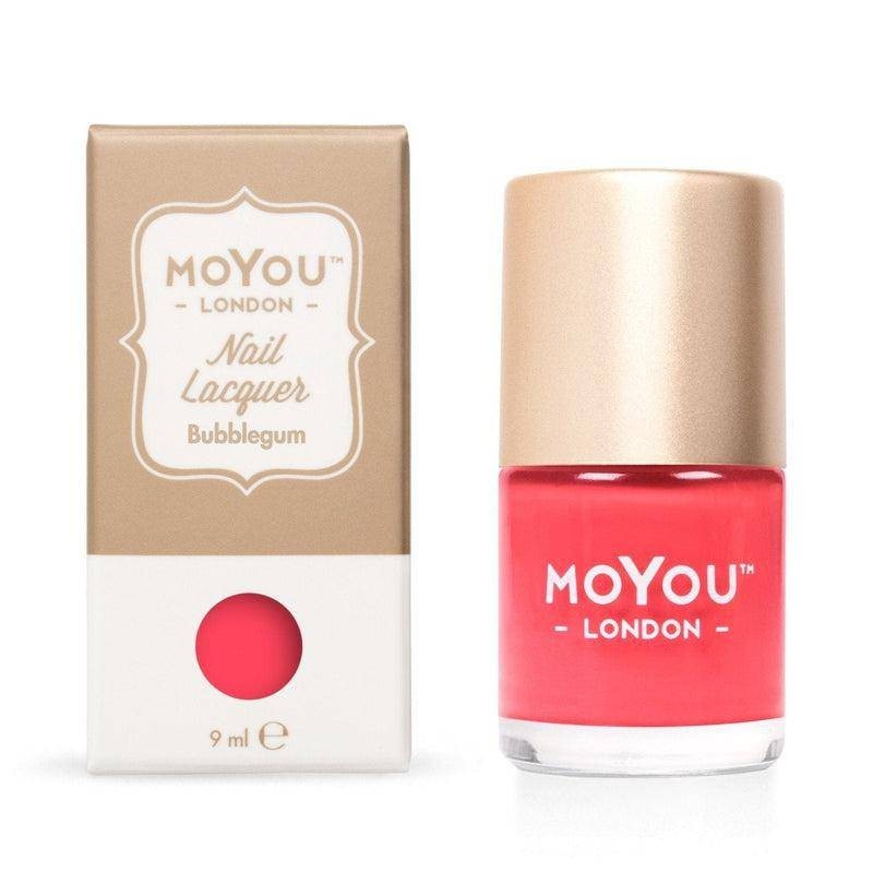 MoYou Stamping Plate Polish Lacquer Stamp Mats Glitter Top Coat Gifts Etc