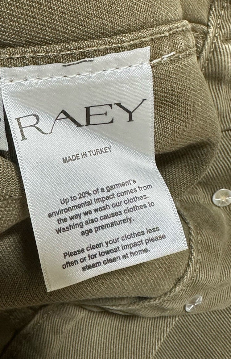 RAEY JK3357 Denim Jacket Brown Ladies Oversized Jacket ALL SIZES RRP £250