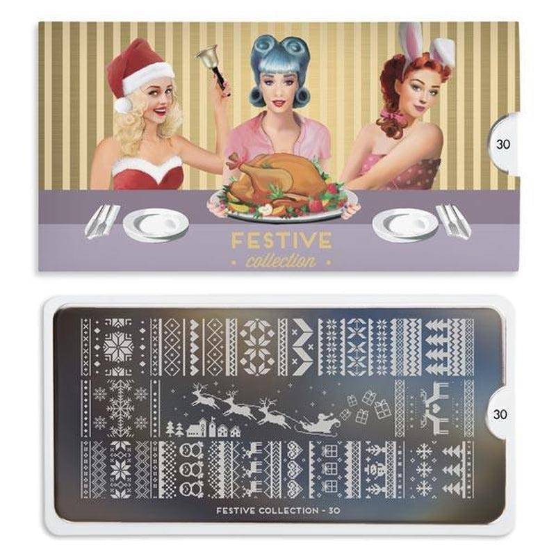 MoYou Stamping Plate Polish Lacquer Stamp Mats Glitter Top Coat Gifts Etc