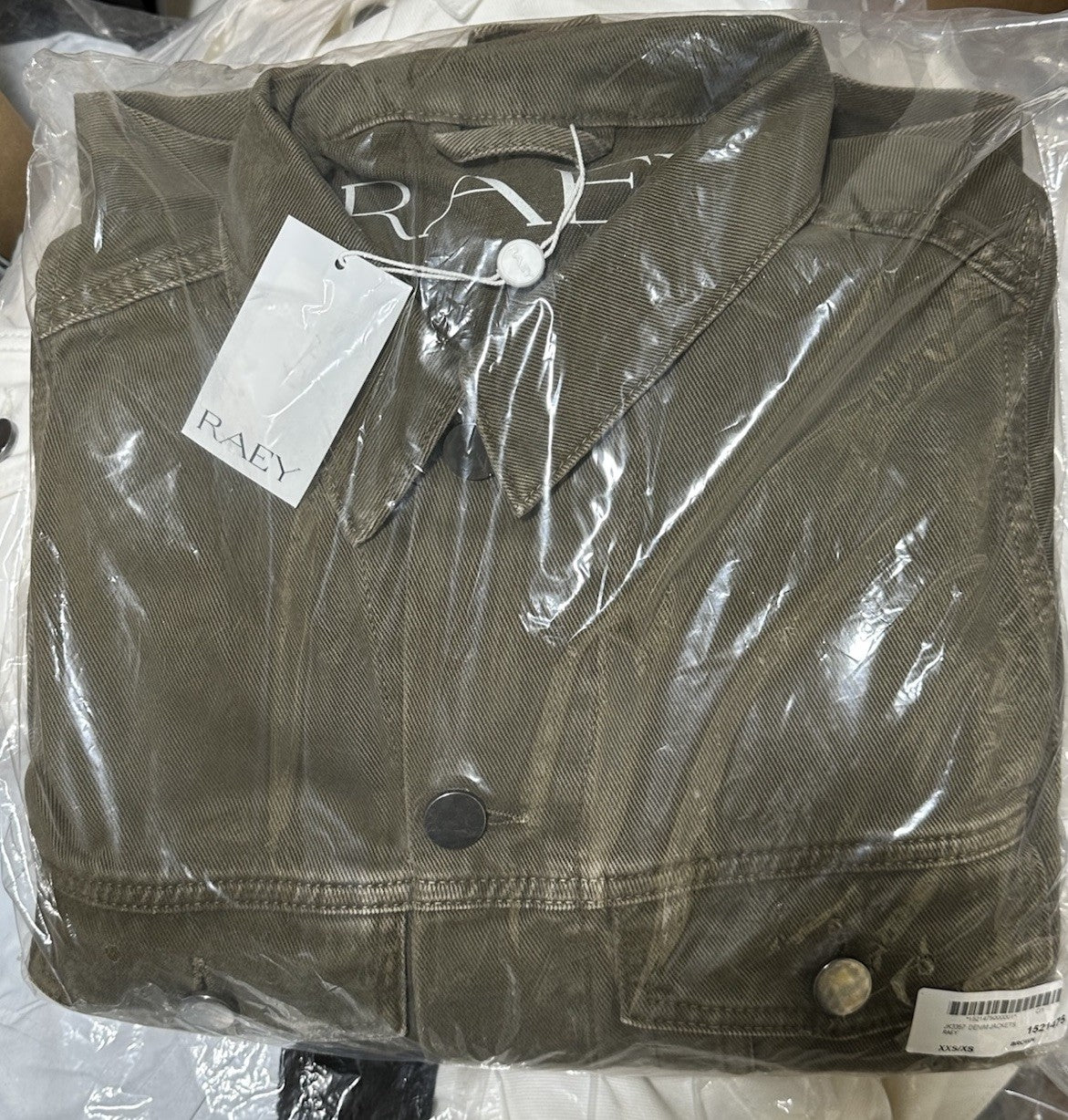 RAEY JK3357 Denim Jacket Brown Ladies Oversized Jacket ALL SIZES RRP £250