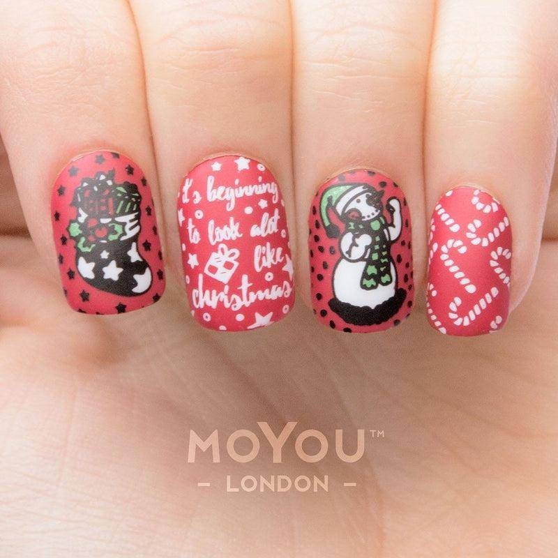 MoYou Stamping Plate Polish Lacquer Stamp Mats Glitter Top Coat Gifts Etc