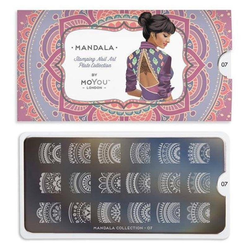 MoYou Stamping Plate Polish Lacquer Stamp Mats Glitter Top Coat Gifts Etc