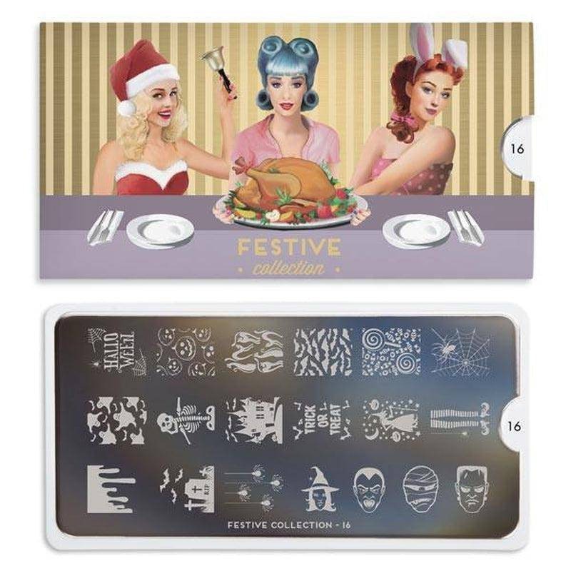 MoYou Stamping Plate Polish Lacquer Stamp Mats Glitter Top Coat Gifts Etc