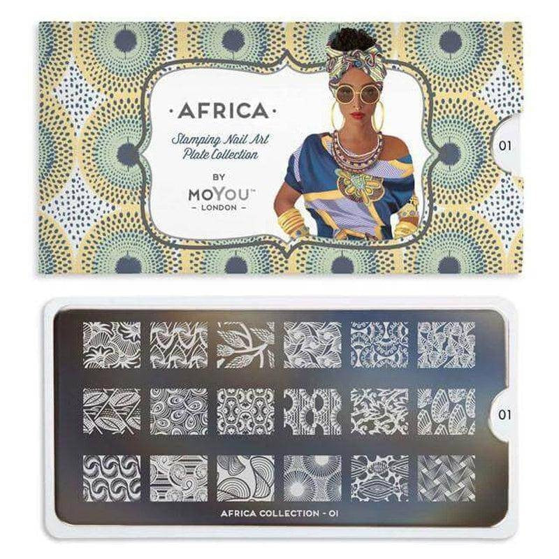 MoYou Stamping Plate Polish Lacquer Stamp Mats Glitter Top Coat Gifts Etc