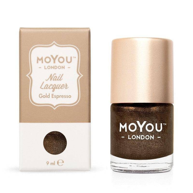 MoYou Stamping Plate Polish Lacquer Stamp Mats Glitter Top Coat Gifts Etc
