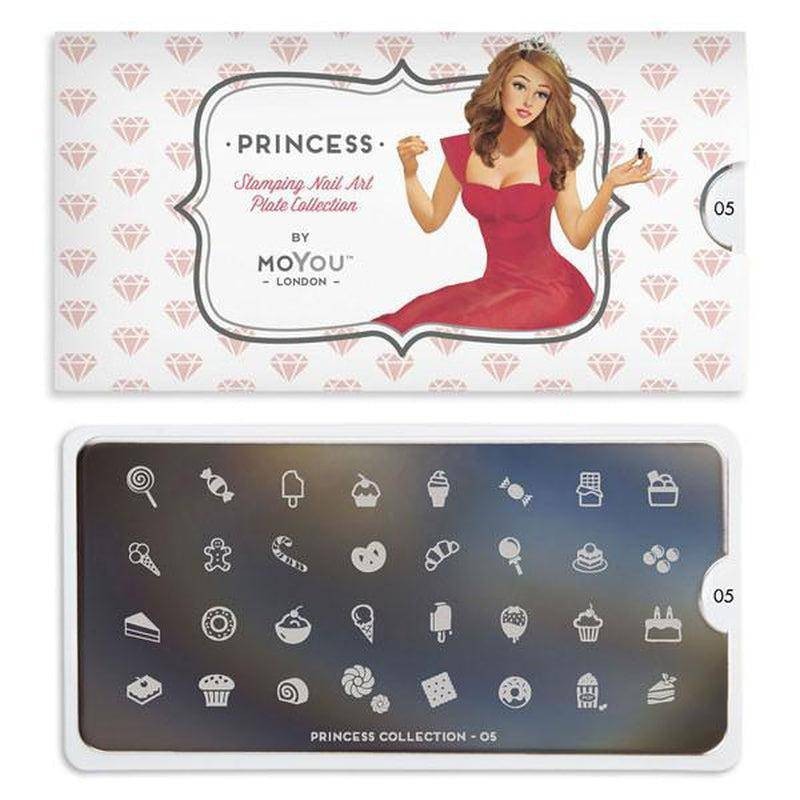 MoYou Stamping Plate Polish Lacquer Stamp Mats Glitter Top Coat Gifts Etc