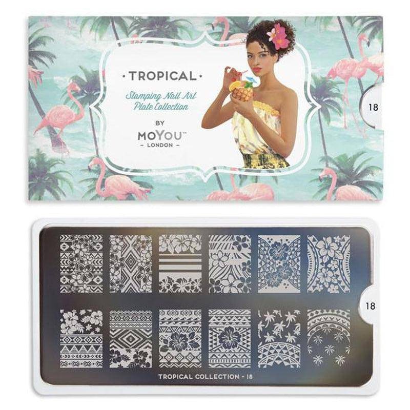MoYou Stamping Plate Polish Lacquer Stamp Mats Glitter Top Coat Gifts Etc