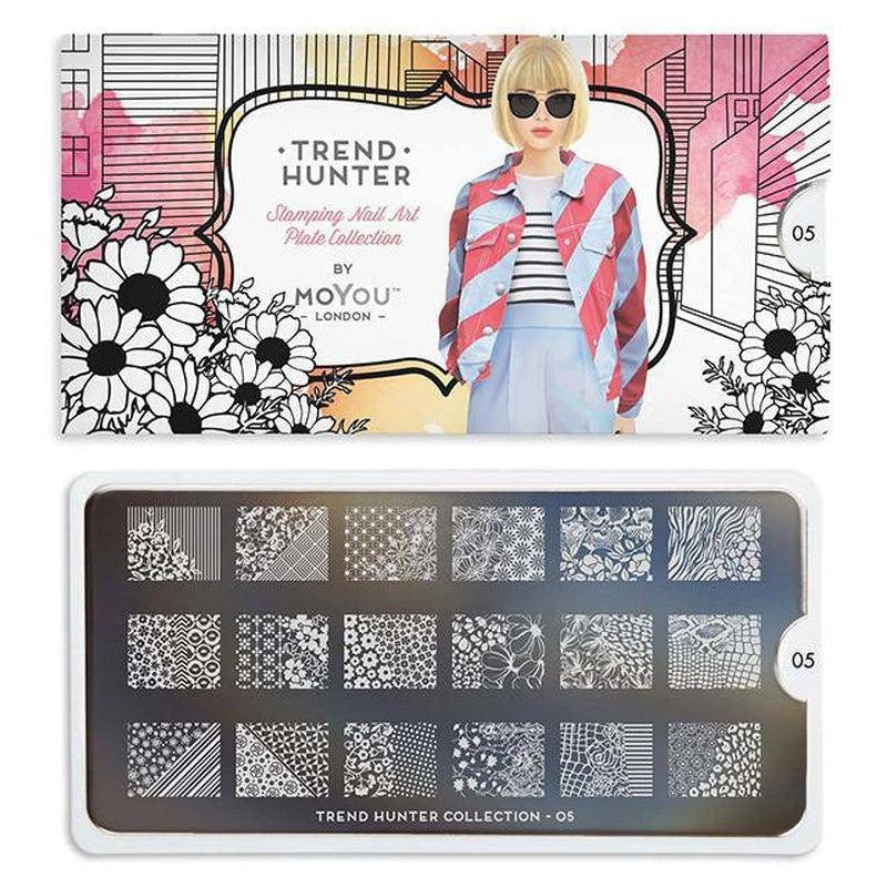 MoYou Stamping Plate Polish Lacquer Stamp Mats Glitter Top Coat Gifts Etc